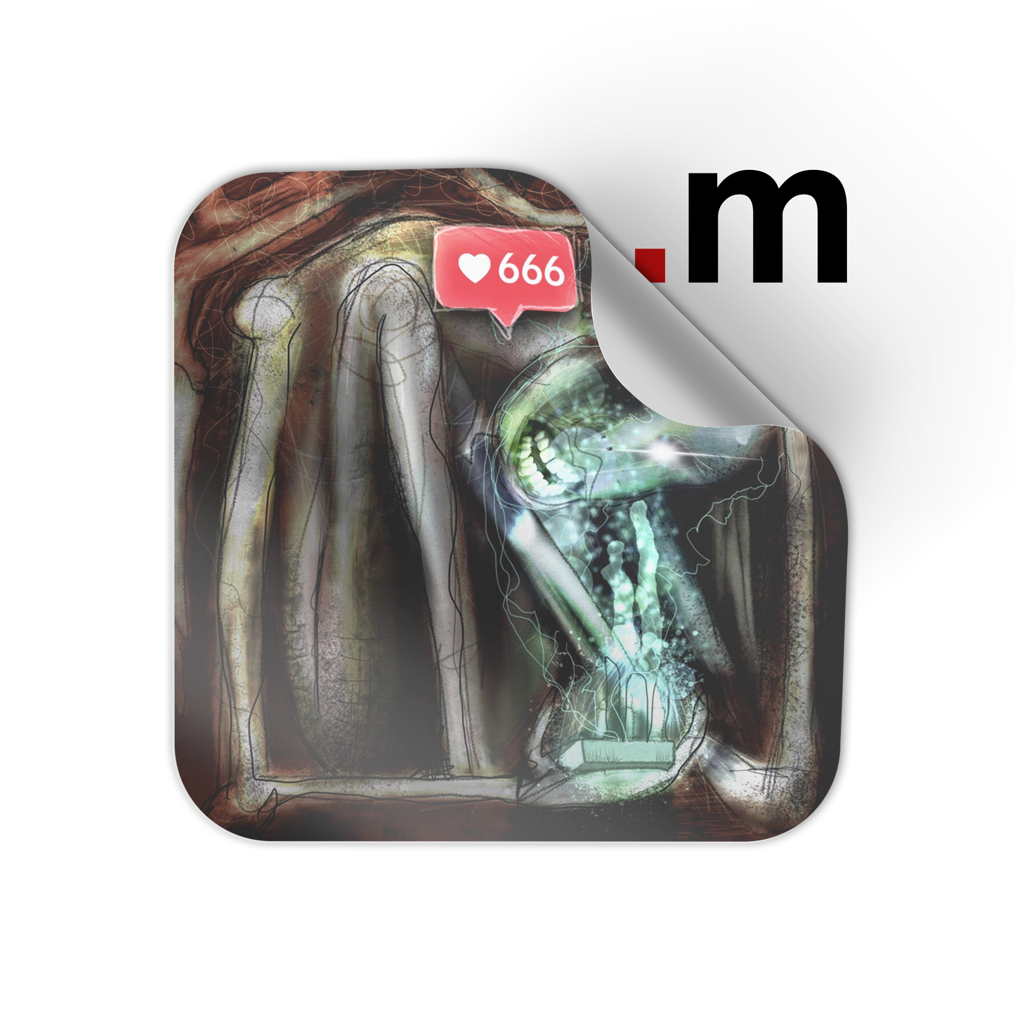 Social Bleedia Sticker