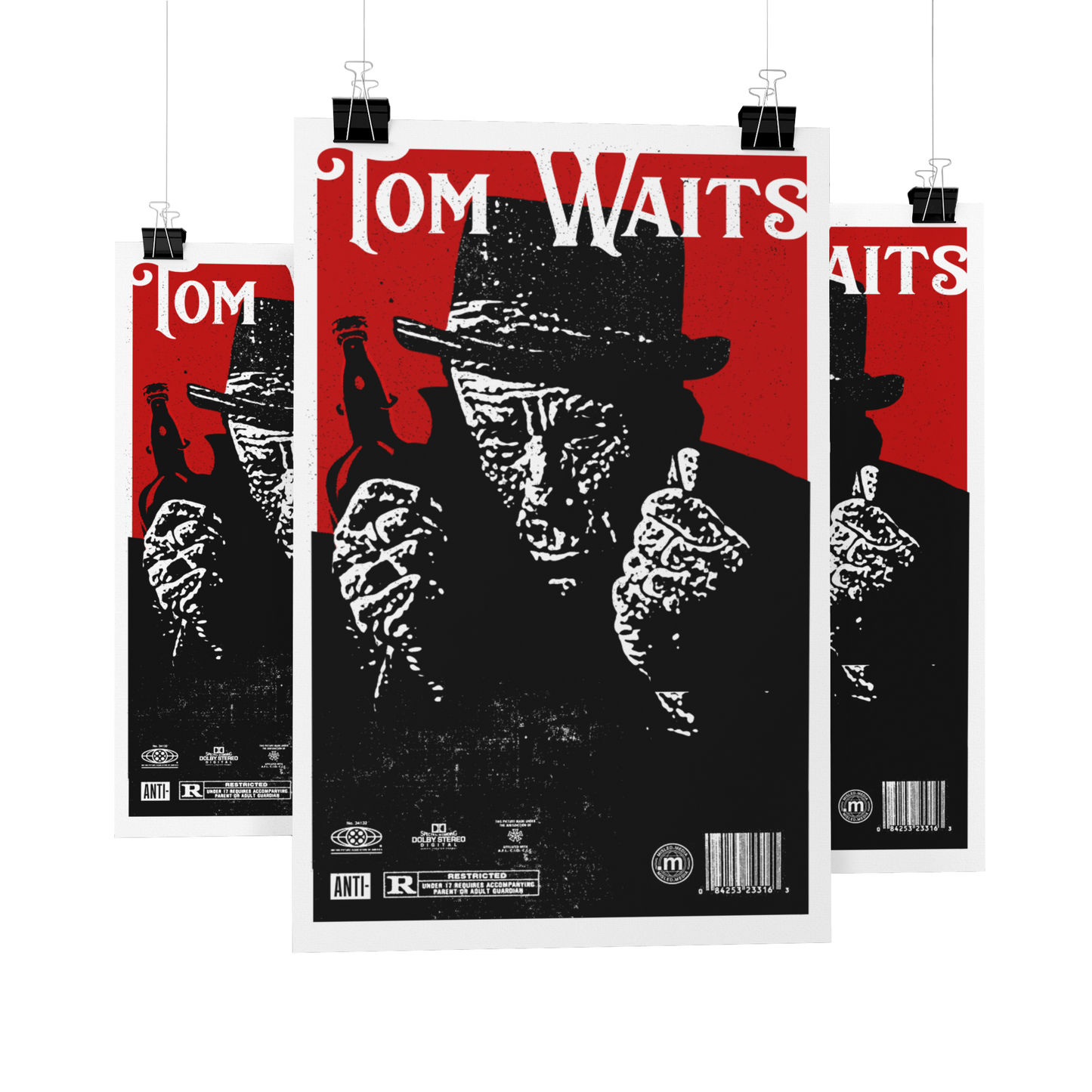 Tom Waits Poster