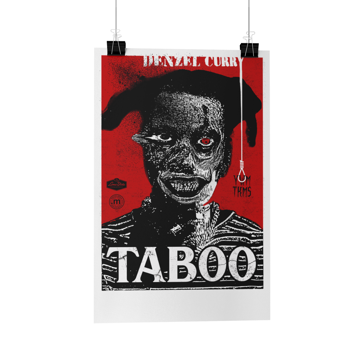 Denzel Curry "TABOO" poster