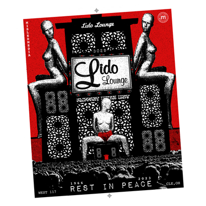 Lido Lounge Poster