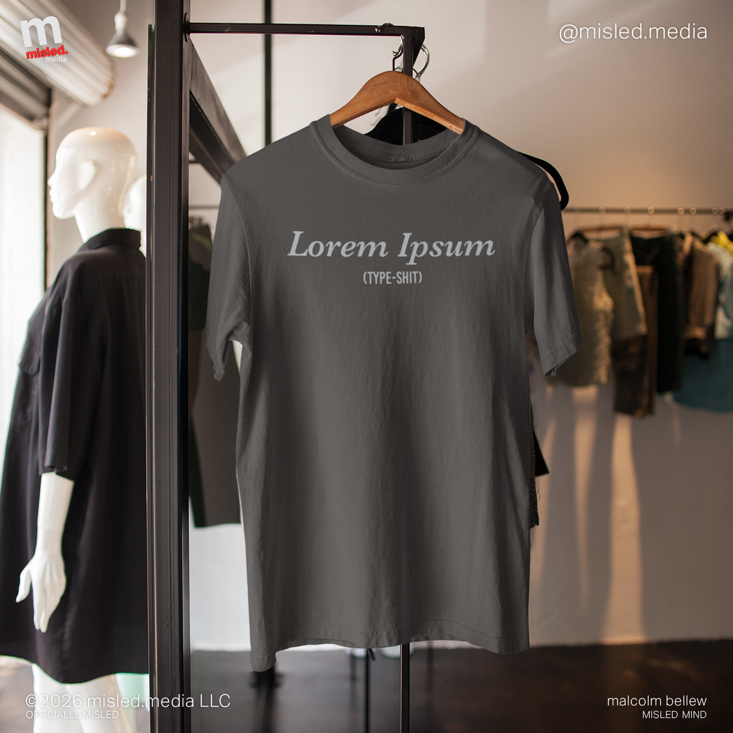 TYPE-SHIT – Lorem Ipsum Tee